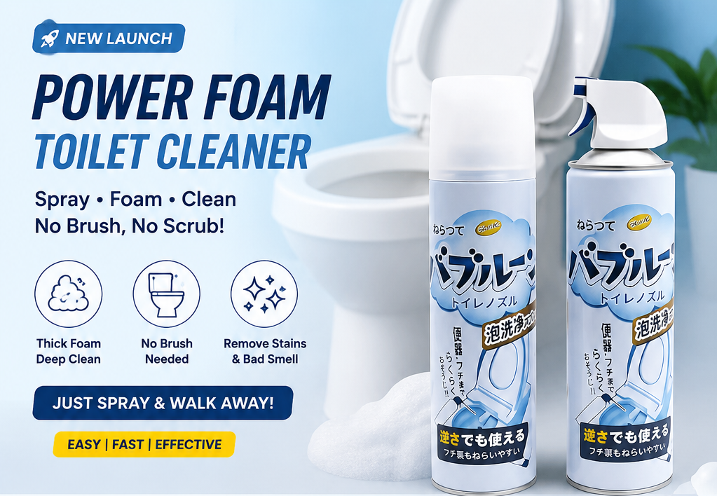Multipurpose Toilet Foam Cleaning Spray