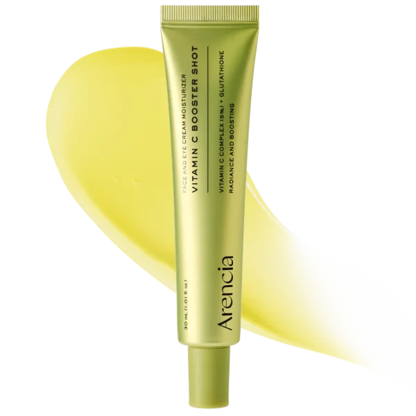 ENG_VitaminC_Booster_Shot_1 (1) Arencia Vitamin C Booster Shot, Pure Vitamin C + Glutathione for Bright, Healthy Skin Glow, 1.01 fl oz