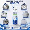 p1 Eco-Friendly Toilet Foam Cleaner Spray Cleans Deodorizes Removes Limescale Leaves Fresh Scent Powerful Cleanse 500ml
